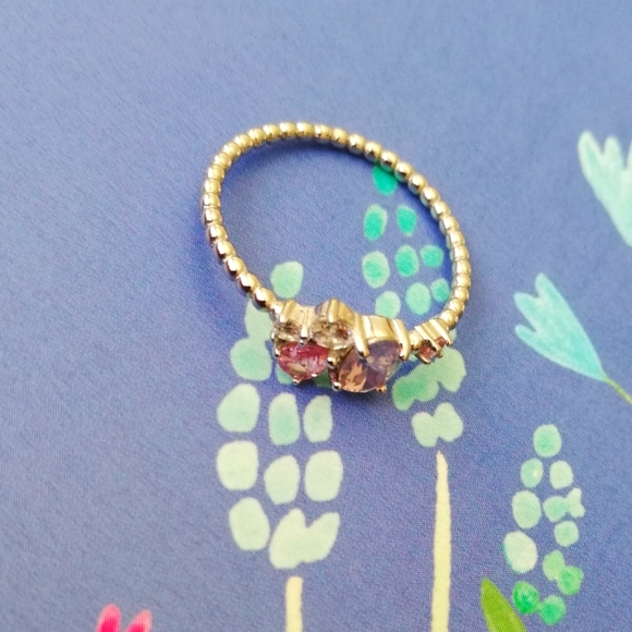 Moonstone Sterling Silver Ring. Size 8. - Picture 5 of 6